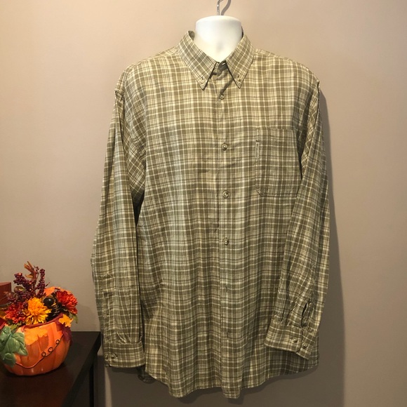 Columbia Men’s Long Sleeve Cotton Button Down - Picture 2 of 10